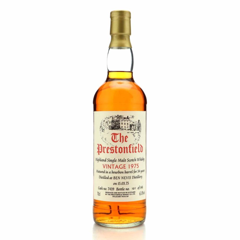 Ben Nevis 1975 The Prestonfield 34 Year Old