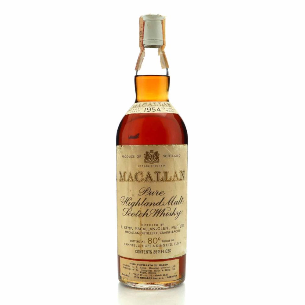 Macallan 1954 Campbell, Hope and King 80 Proof​ / Rinaldi Import