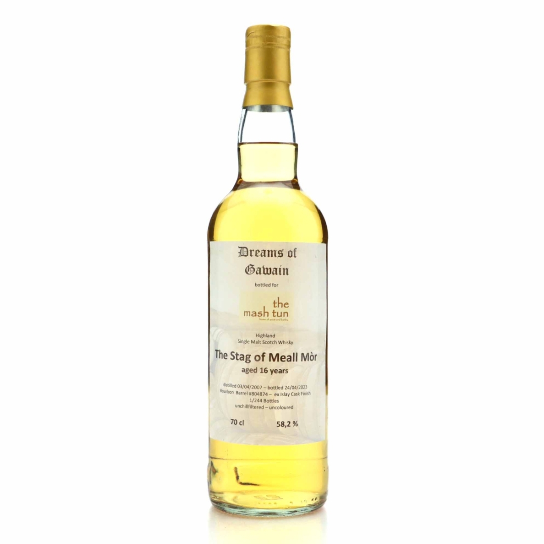 Highland Single Malt 2007 Stag of Meall Mor 16 Year Old / Dreams of Gawain
