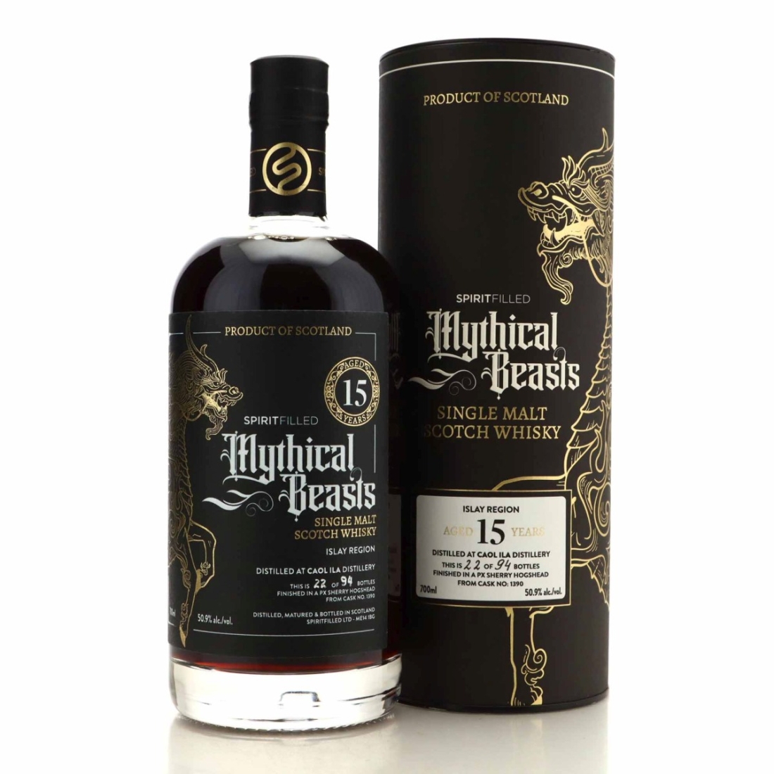 Caol Ila 15 Year Old Mythical Beasts