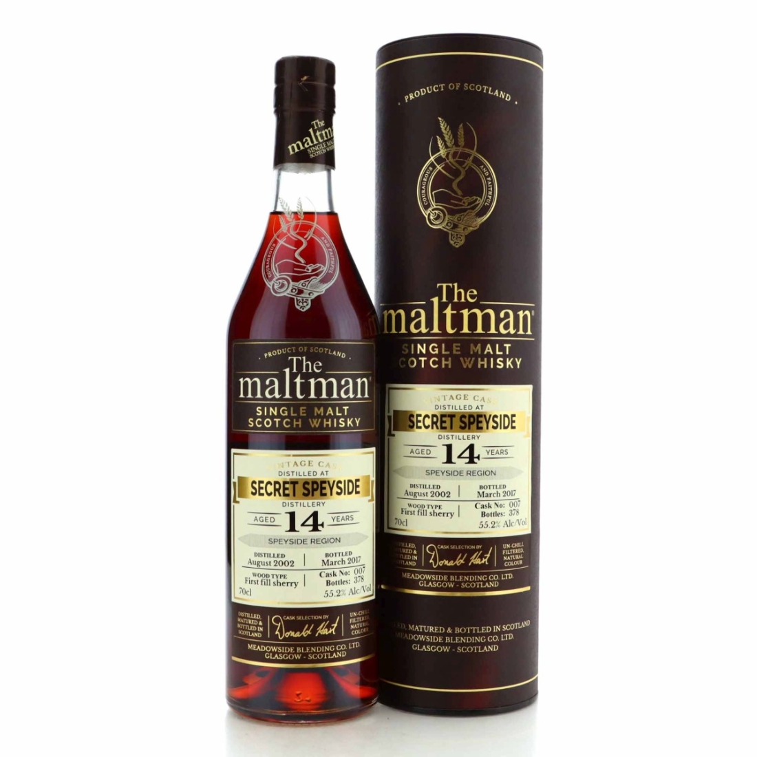 Speyside Single Malt 2002 Maltman 14 Year Old / Macallan