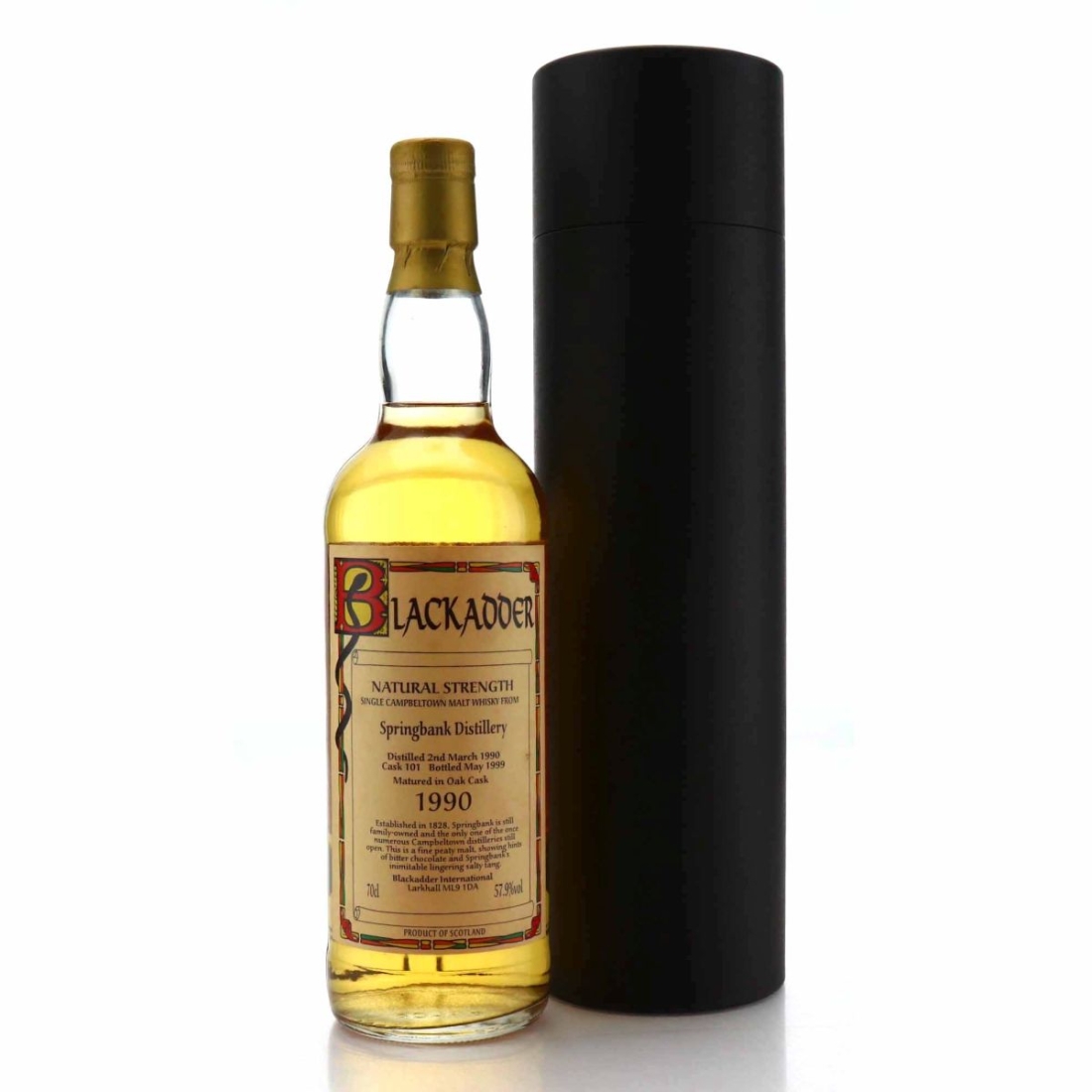 Springbank 1990 Blackadder