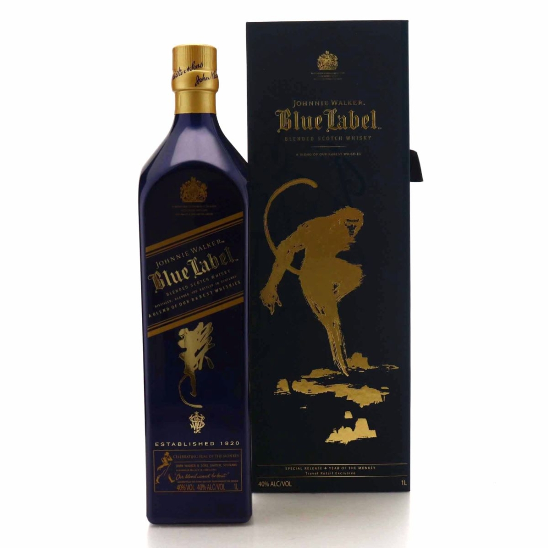 Johnnie Walker Blue Label Year of the Monkey 1 Litre