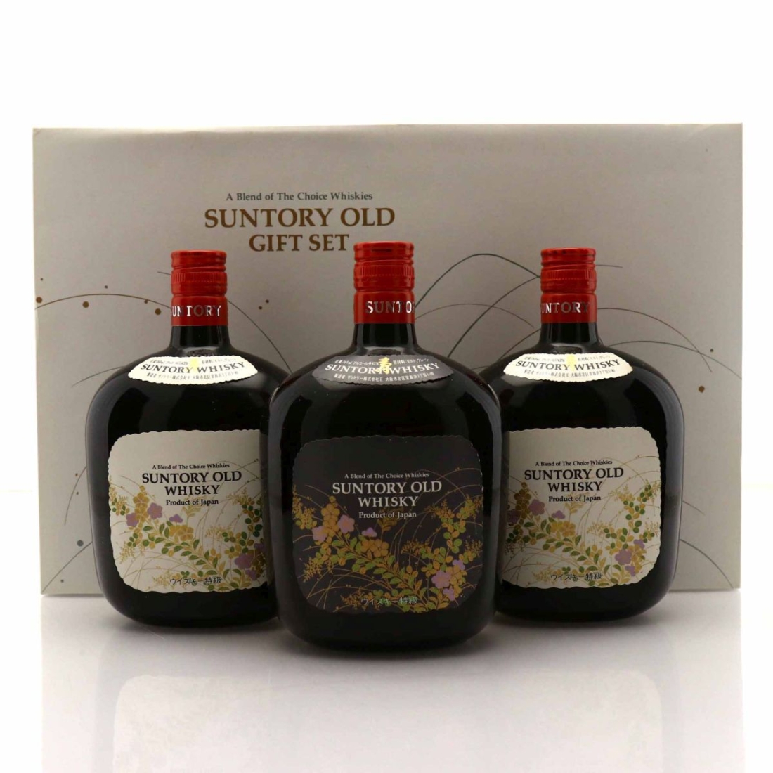 Suntory Old Gift Set 3 x 76cl