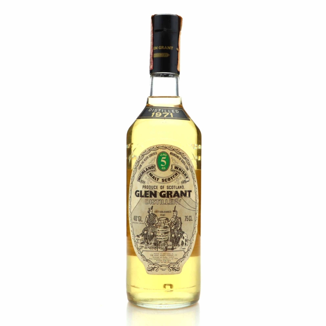 Glen Grant 1971 5 Year Old / Giovinetti Import