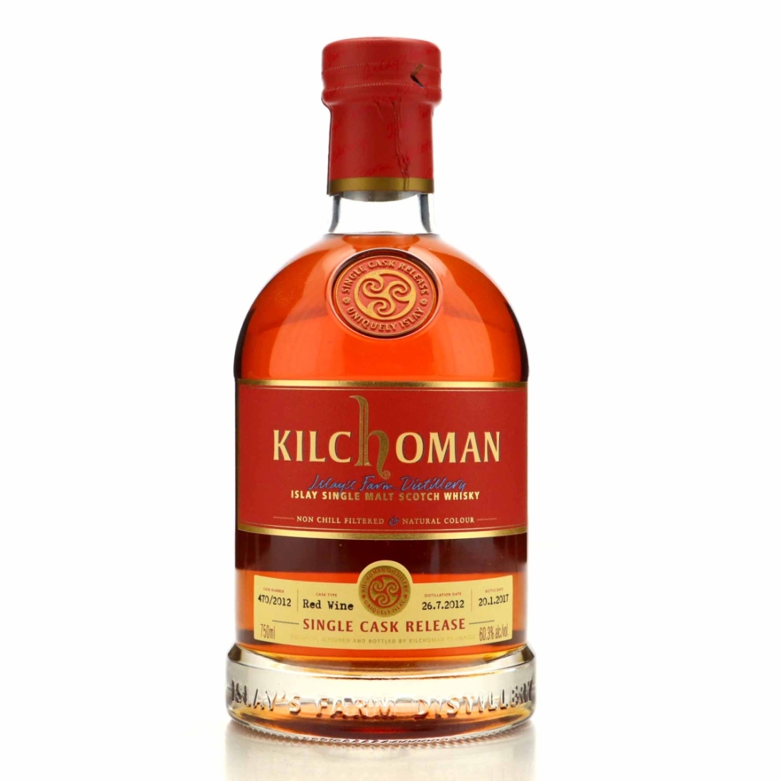 Kilchoman 2012 Single Red Wine Cask #470 / K&L Wine Merchants