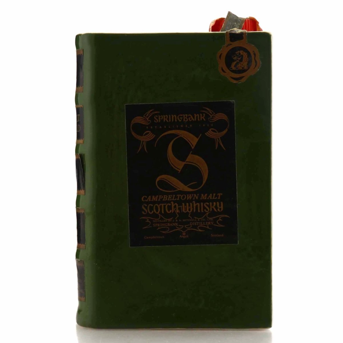 Springbank 12 Year Old Book Decanter Vol II