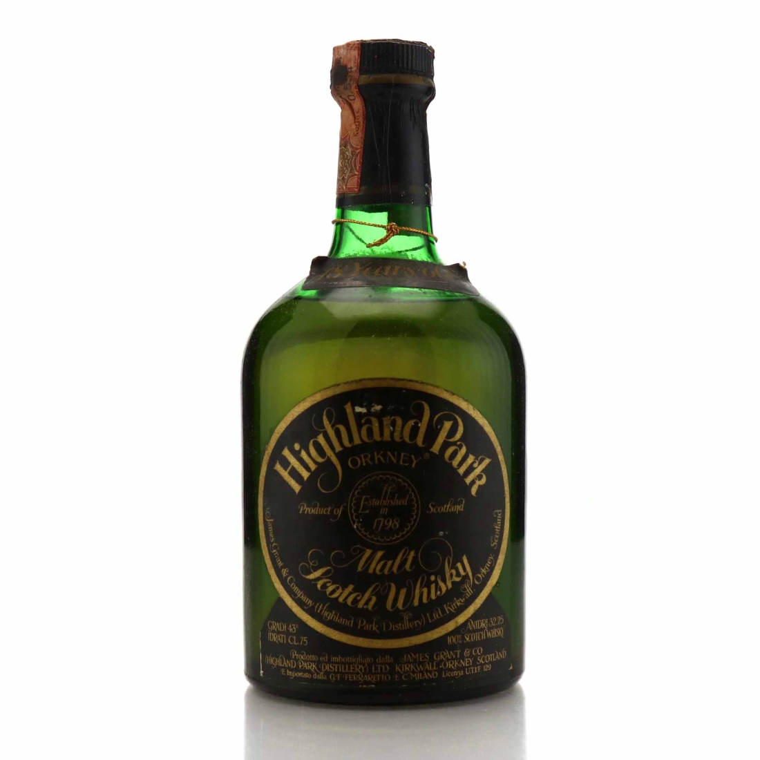Highland Park 1956 18 Year Old / Ferraretto Import