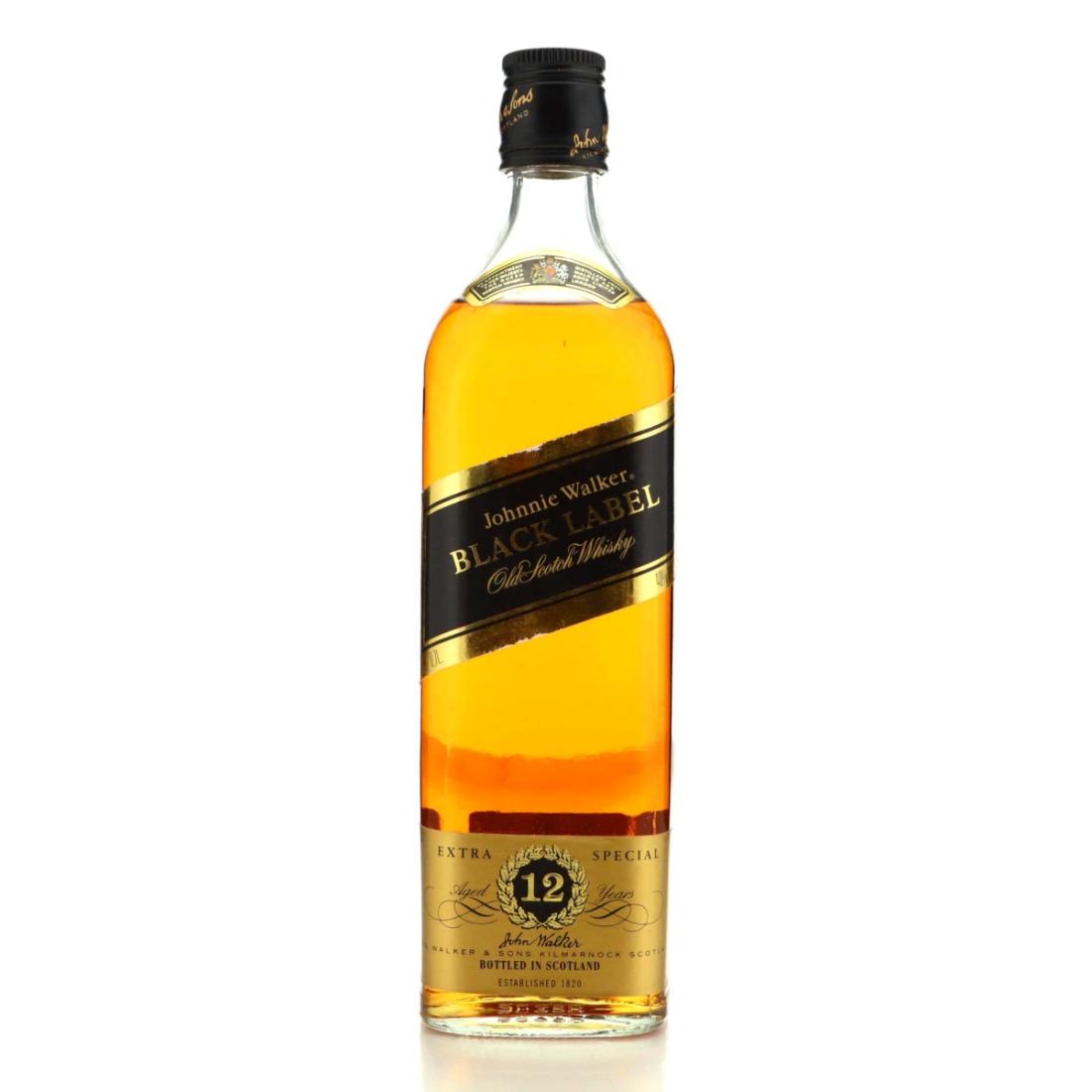 Johnnie Walker Black Label 12 Year Old 70cl 1990s Whisky | Whisky ...