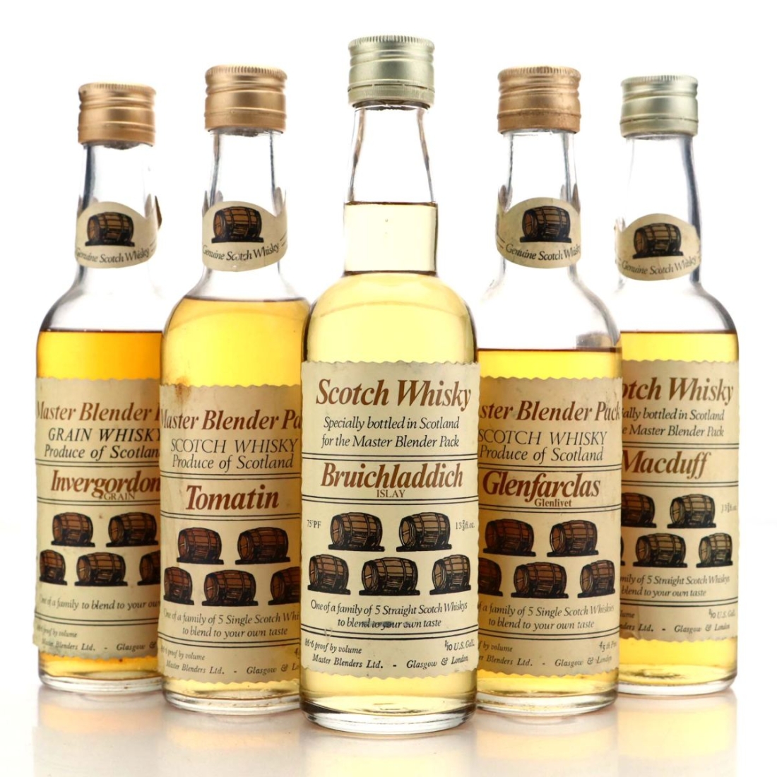 Master Blender Pack 5 x 37.5cl