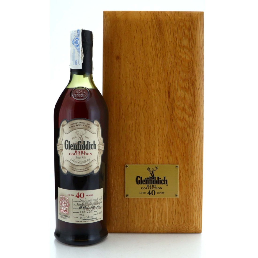 Glenfiddich 40 Year Old Rare Collection 2008