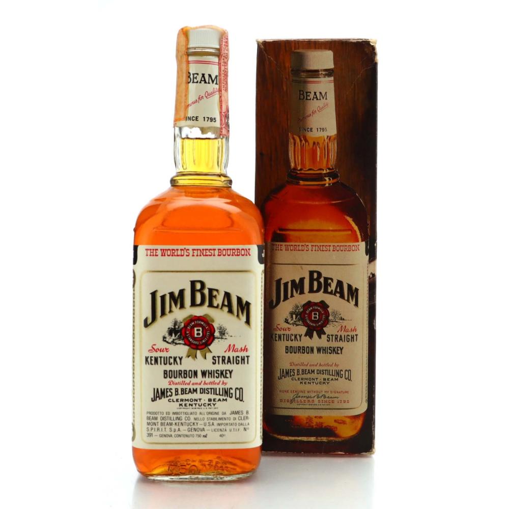Jim Beam Kentucky Straight Bourbon 1983