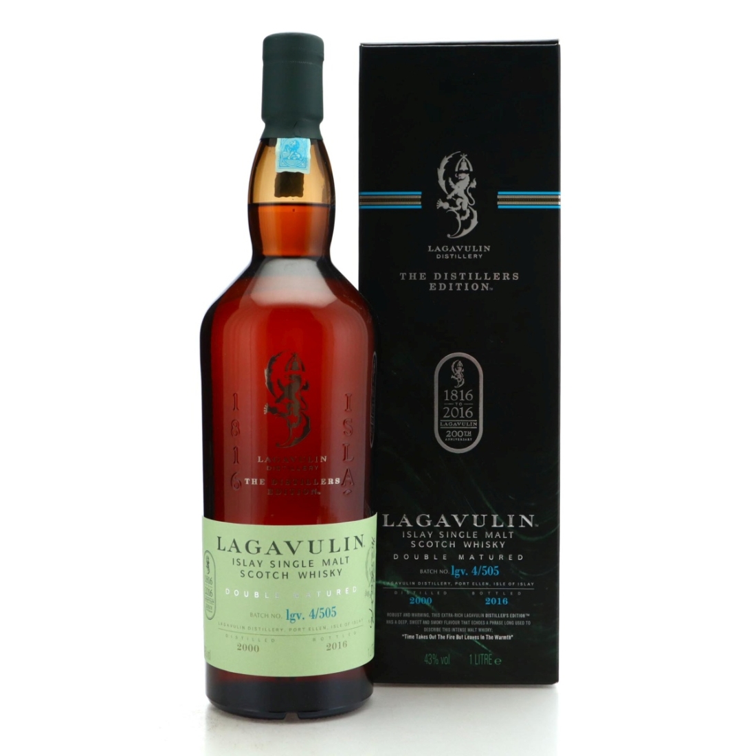 Lagavulin 2000 Distillers Edition lgv.4/505 1 Litre / Bicentenary