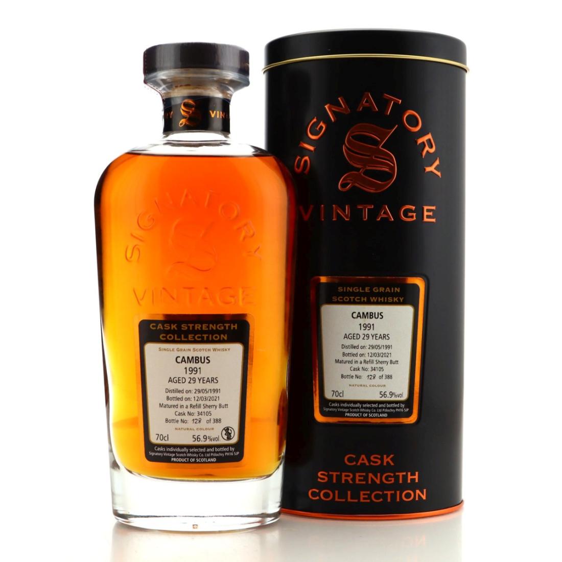 Cambus 1991 Signatory Vintage 29