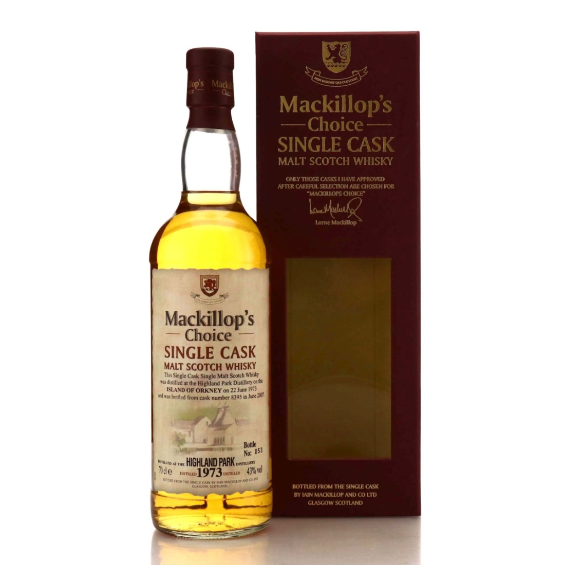 Highland Park 1973 Mackillop's Choice