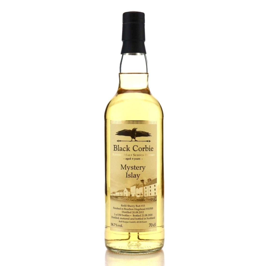 Islay Single Malt 2012 Black Corbie 8 Year Old
