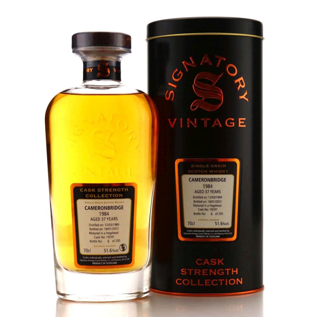 Cameronbridge 1984 Signatory Vintage 37