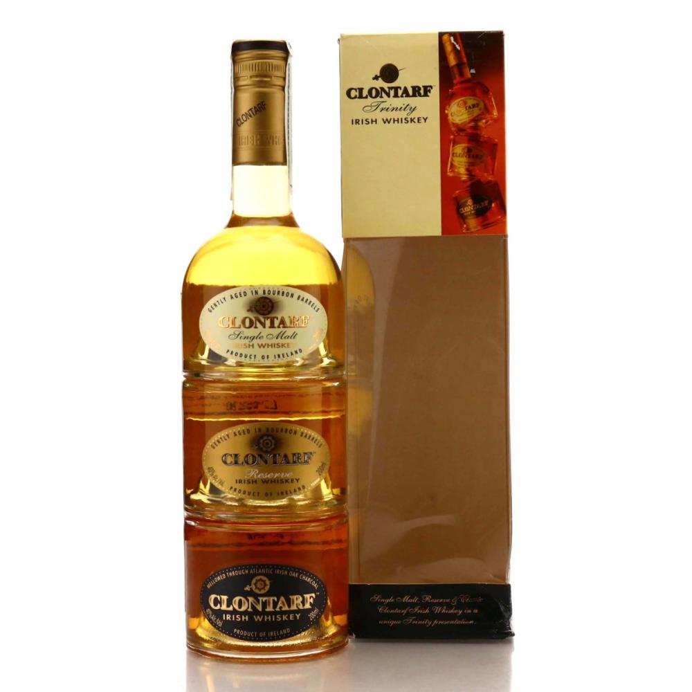 Clontarf Trinity Irish Whiskey 3 x 20cl