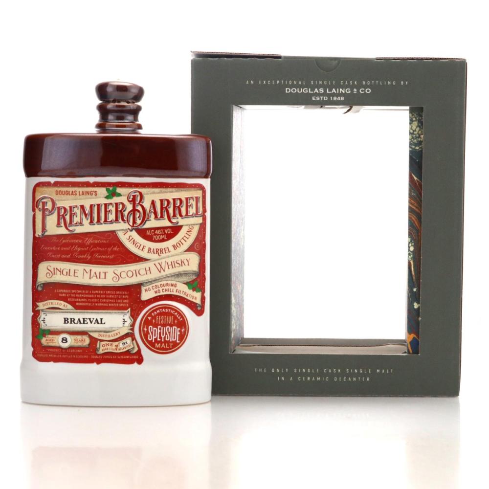Braeval 8 Year Old Douglas Laing Premier Barrel / Christmas
