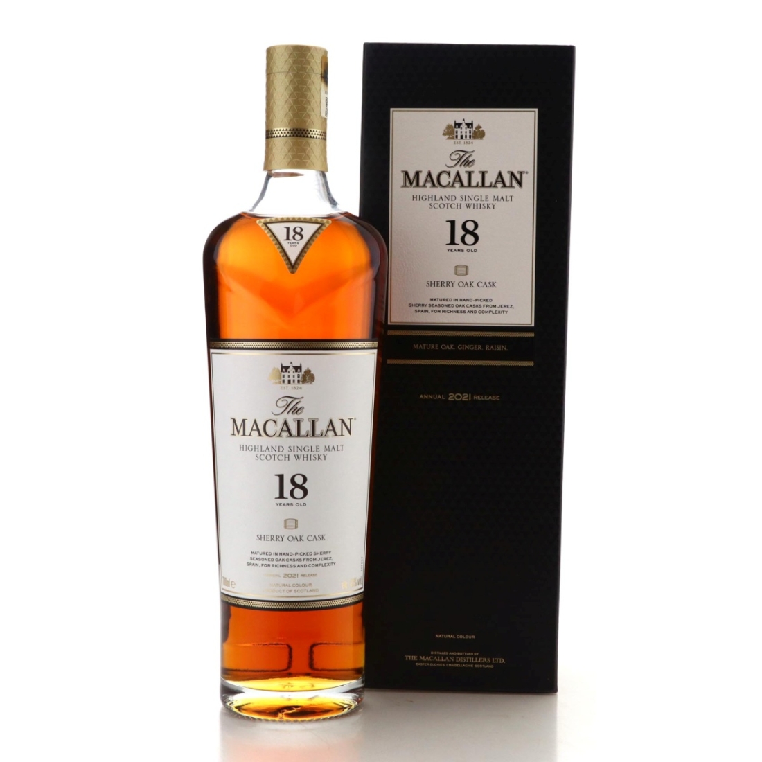 Image for Macallan 18 Year Old Sherry Oak 2021 Release