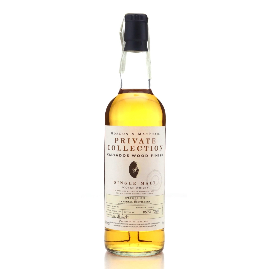 Image for Imperial 1990 Gordon and MacPhail Private Collection / Calvados Wood Finish
