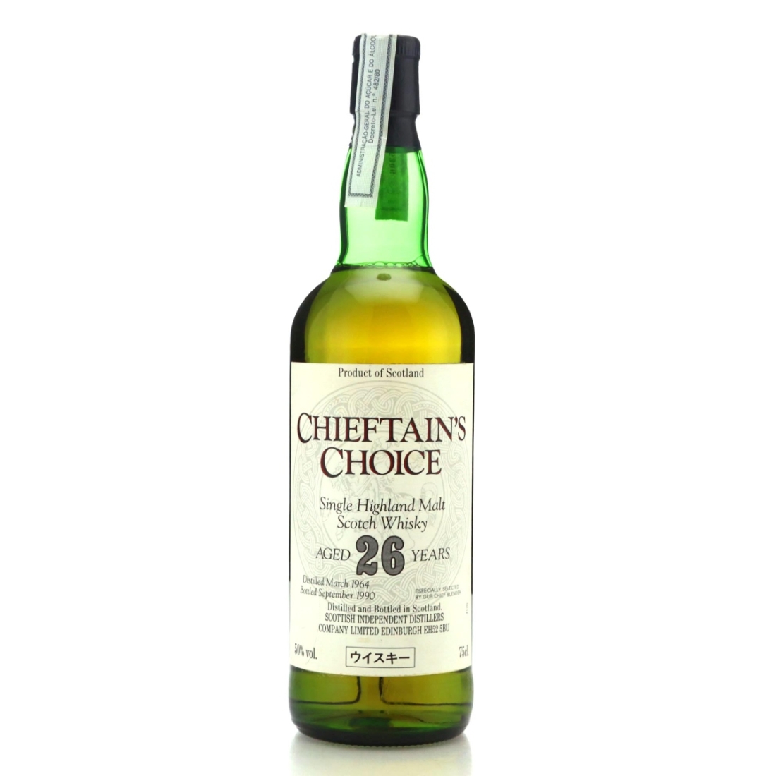 Highland Single Malt 1964 Chieftain's Choice 26 Year Old