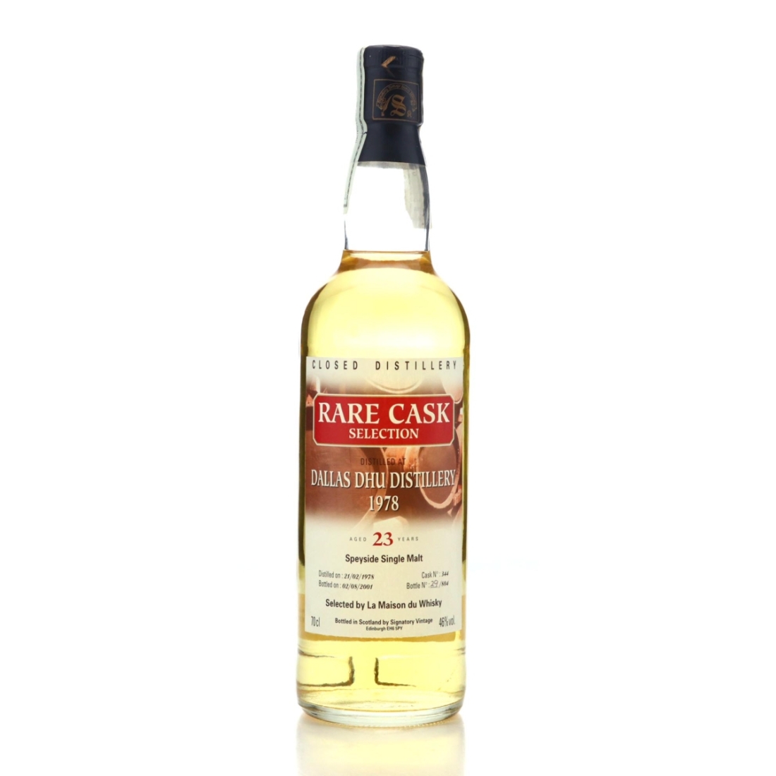 Dallas Dhu 1978 Signatory Vintage 23 Year Old / LMDW