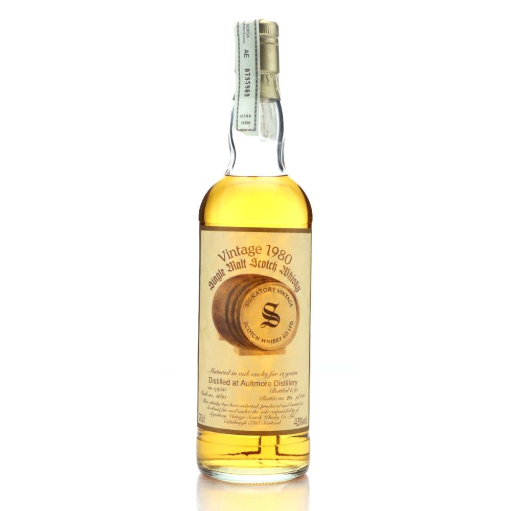 Aultmore 1980 Signatory Vintage 14 Year Old