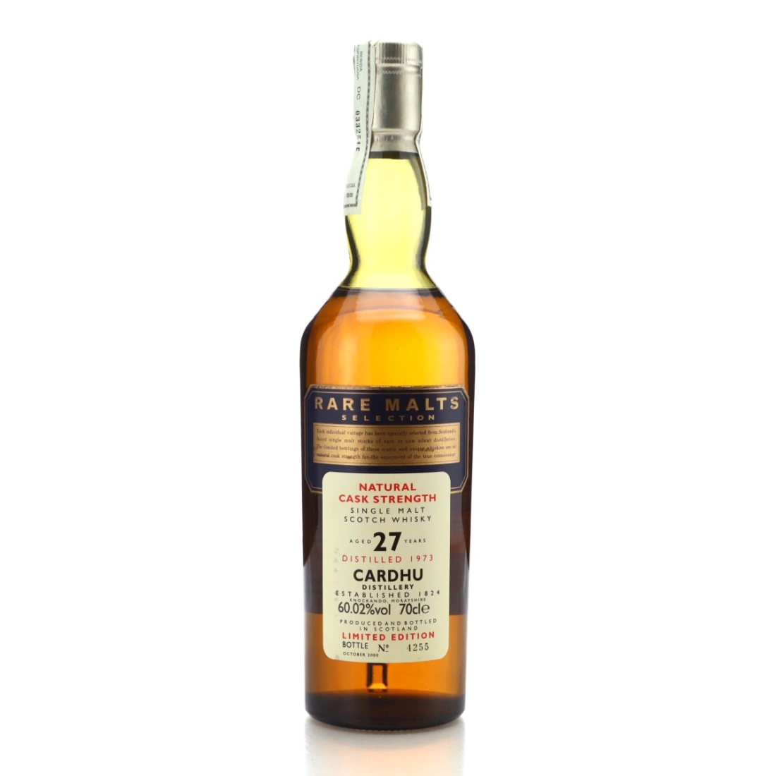 Image for Cardhu 1973 Rare Malts Selection 27 Year Old - 60.02%