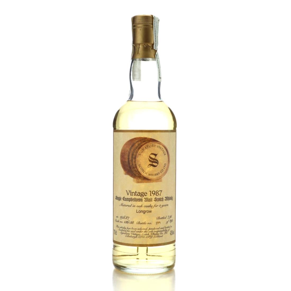 Longrow 1987 Signatory Vintage 8 13638
