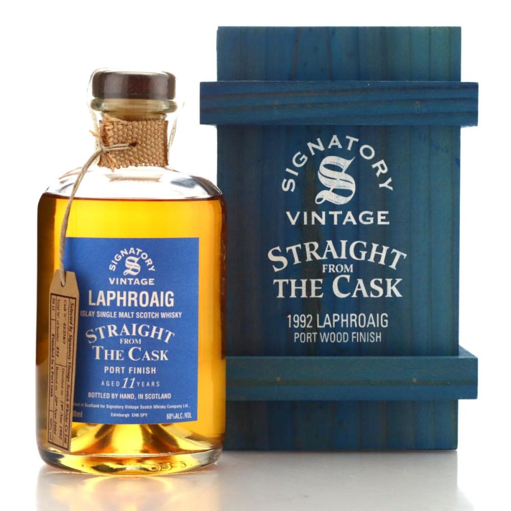 Laphroaig 1992 Straight From The Cask 11 Year Old Port Finish 50cl