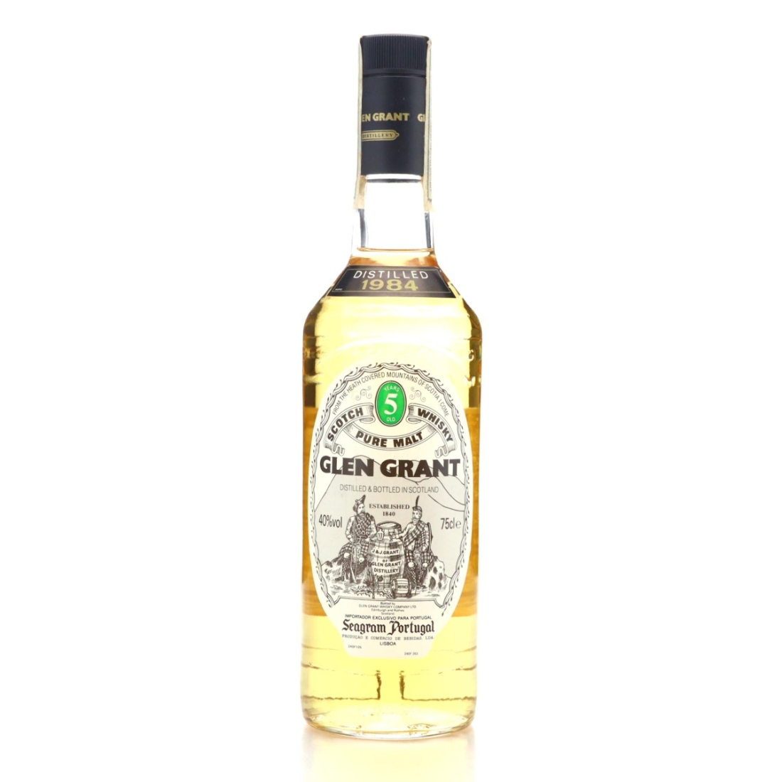 Glen Grant 1984 5 Year Old / Seagram Portugal