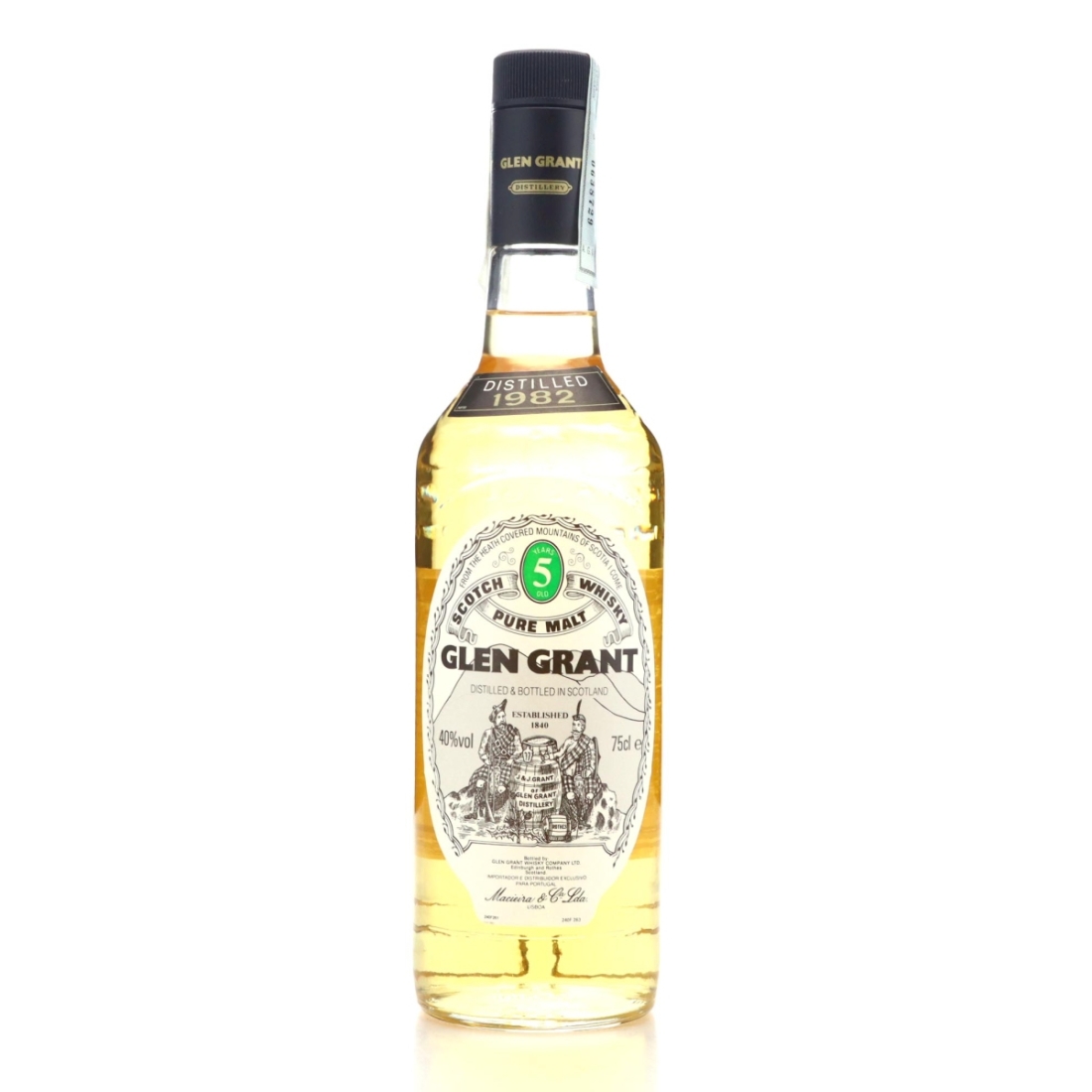 Glen Grant 1982 5 Year Old / Portuguese Import