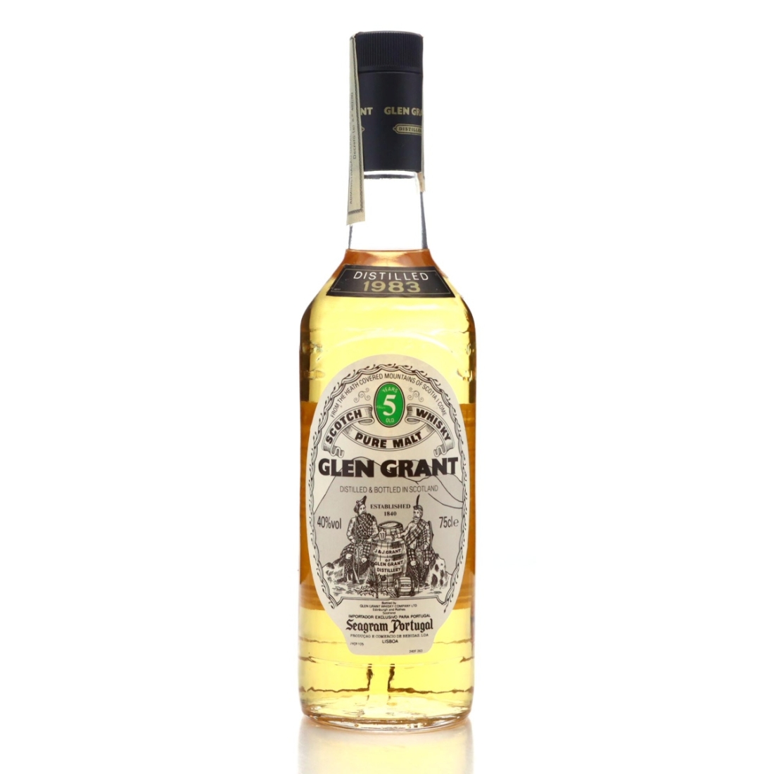 Glen Grant 1983 5 Year Old / Seagram Portugal Import