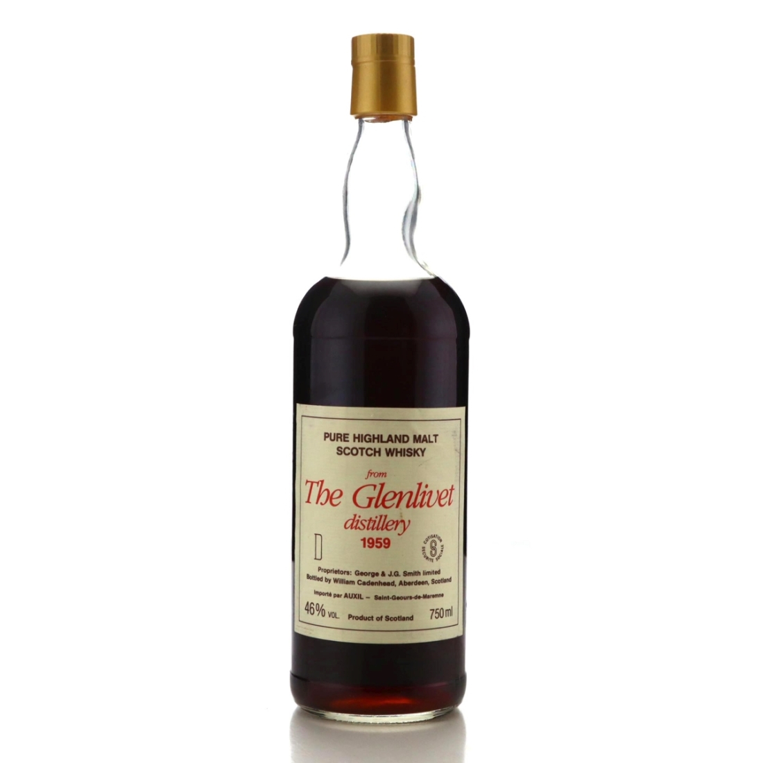 Glenlivet 1959 Cadenhead's/ Auxil Import