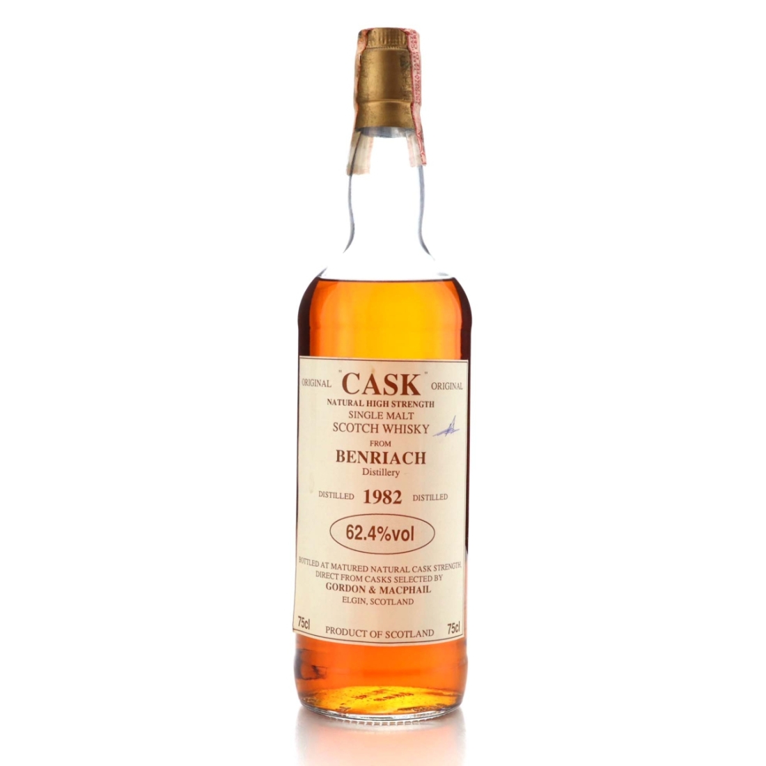 Benriach 1982 Gordon and MacPhail Original 'Cask'