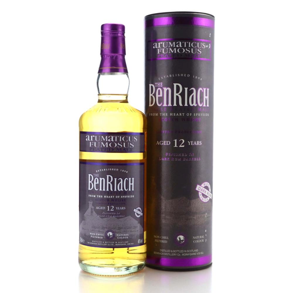Benriach Arumaticus Fumosus 12 Year Old Peated Dark Rum Finish