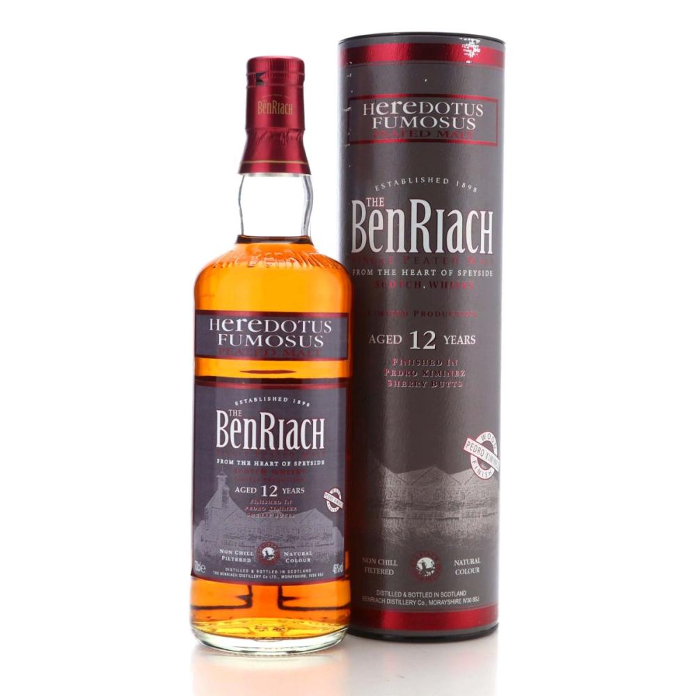 Benriach Heredotus Fumosus 12 Year Old Peated PX Finish