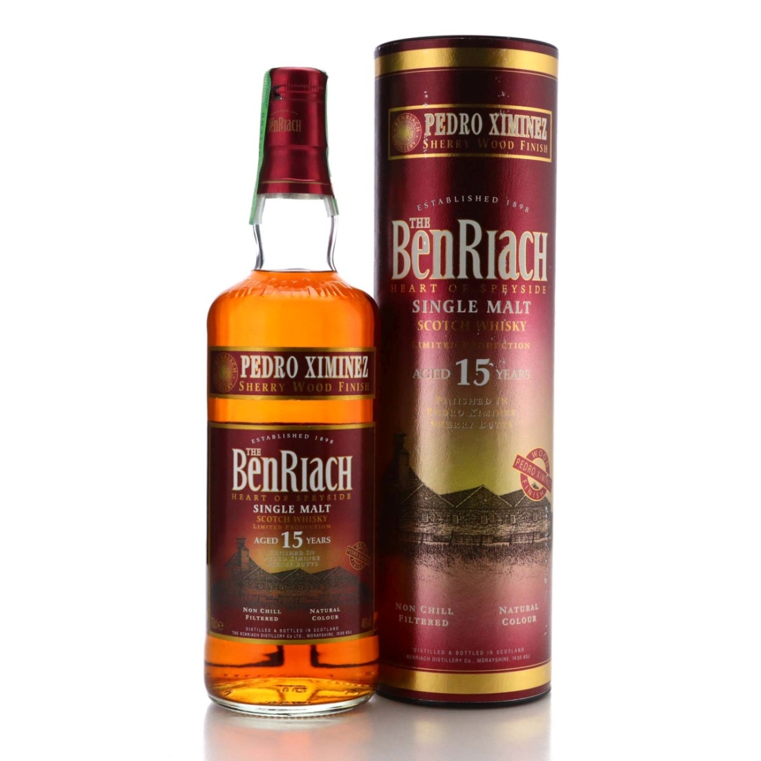 Benriach 15 Year Old PX Sherry Wood Finish