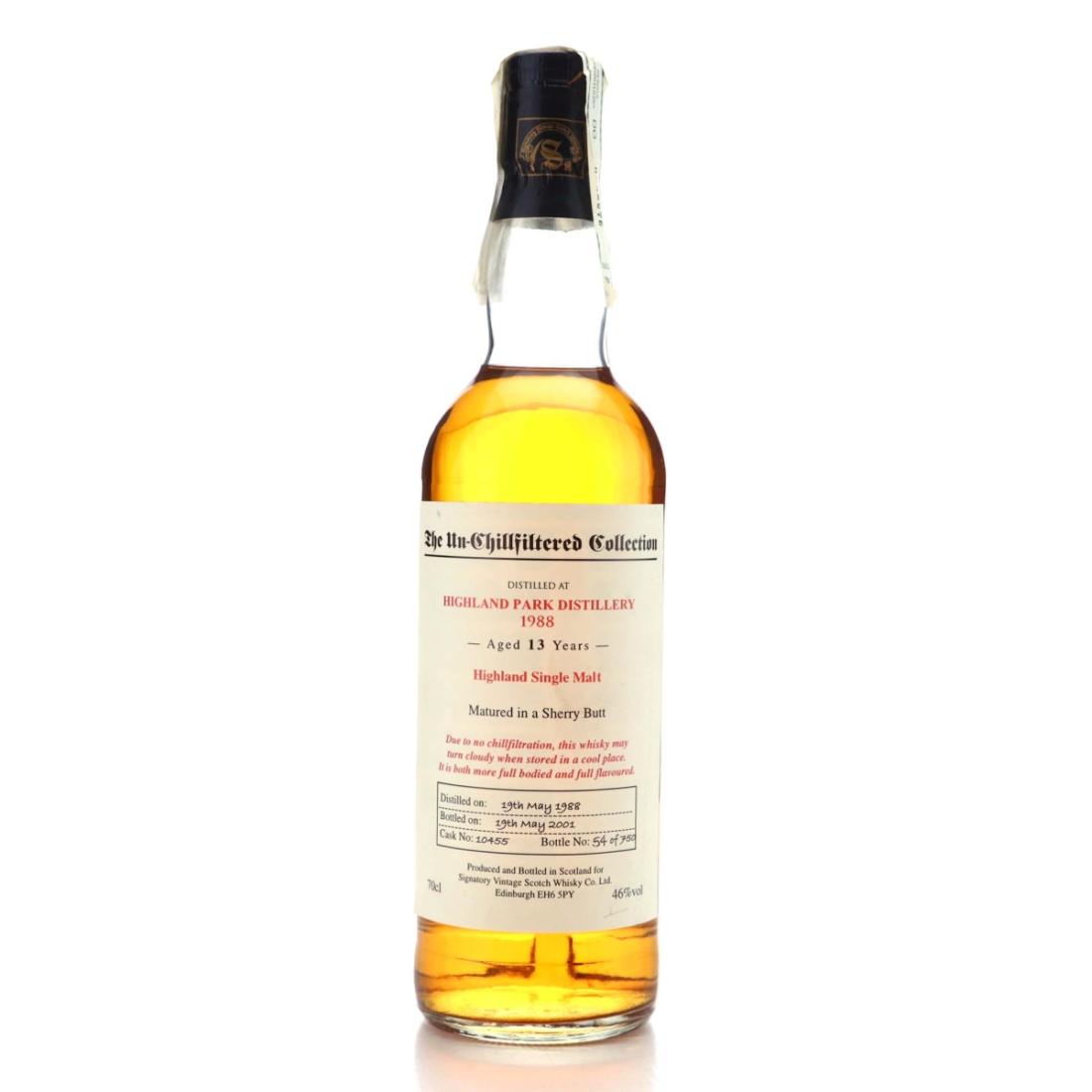 Highland Park 1988 Unchillfiltered Collection 13