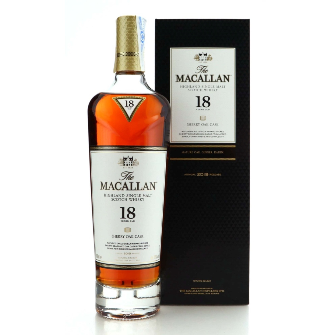 Image for Macallan 18 Year Old Sherry Oak 2019 Release