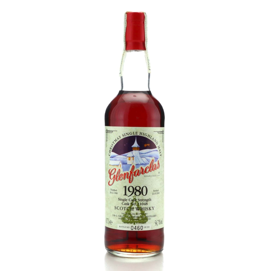 Image for Glenfarclas 1980 Single Cask #11048 Christmas Edition - Hanseatische Import