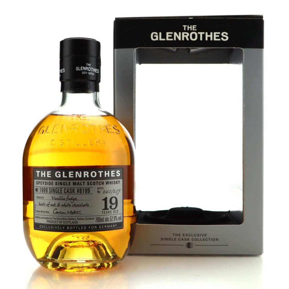 Glenrothes 1999 Single Cask 19 Year Old #8199