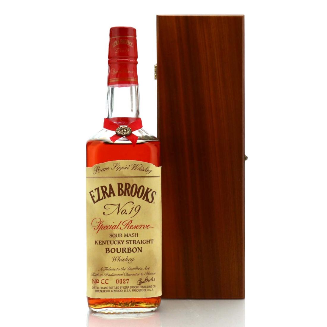 ジ*ル様 EZRA BROOKS エズラ ブルックス No.19 スペシャル リ Ezra Brooks No.19 Special Reserve Kentucky Straight Bourbon​ 1995