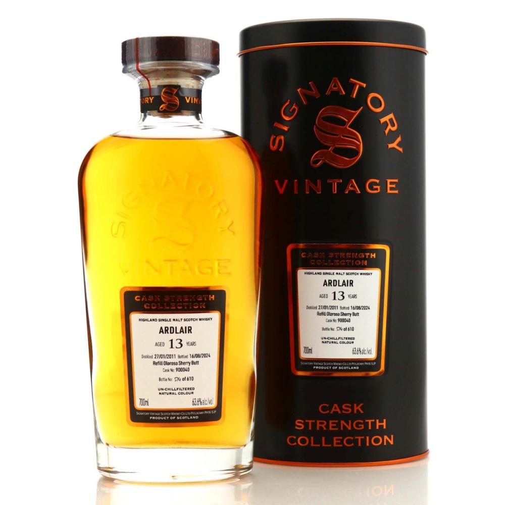 Ardmore 'Ardlair' 2011 Signatory Vintage 13 Year Old Cask Strength