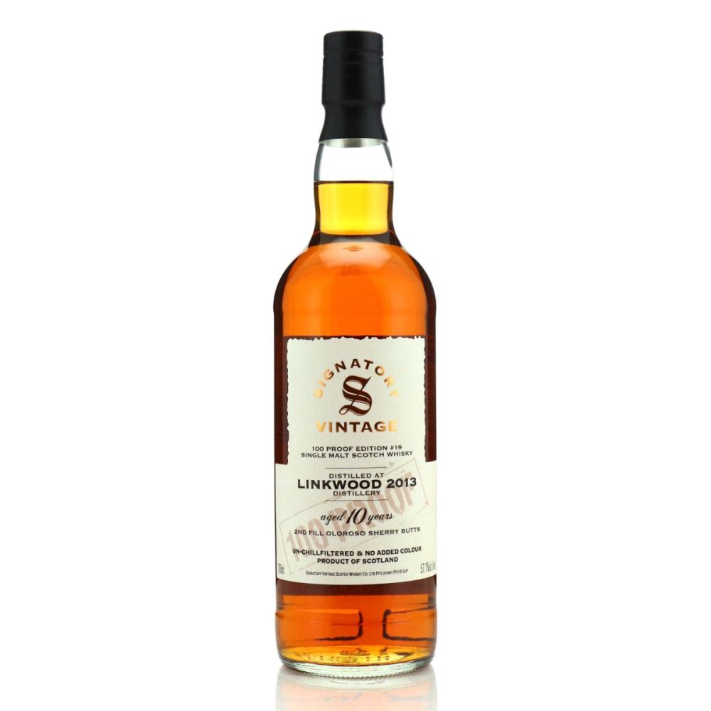 Linkwood 2013 Signatory Vintage 10 Year Old 100 Proof