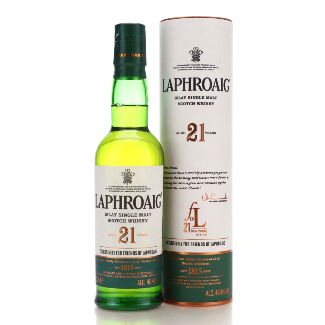 Laphroaig 21 Year Old Friends of Laphroaig 35cl