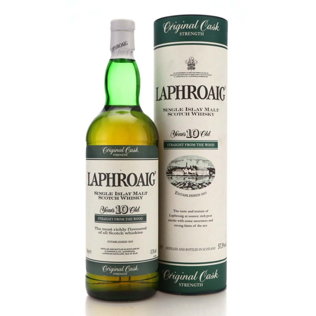 Laphroaig 10 Year Old Original Cask Strength 1 Litre / 57.3%