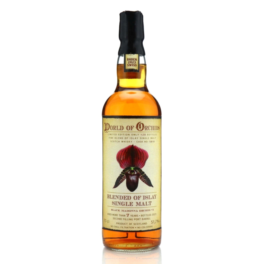 Islay Single Malt 7 Year Old Jack Wiebers World of Orchids / Baden Swiss 2023