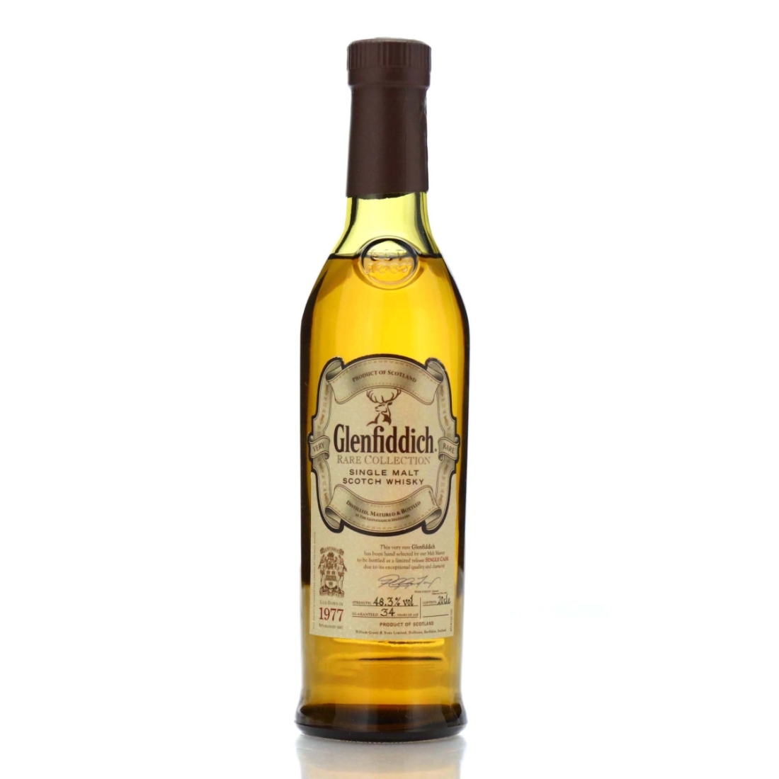 Glenfiddich 1977 Rare Collection 34 Year Old 20cl